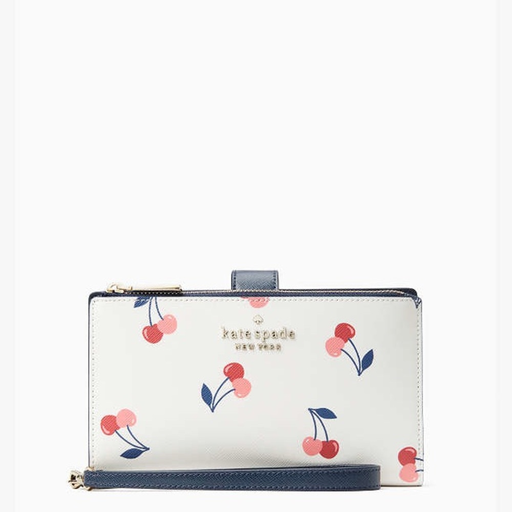 Kate Spade Staci Cherry Phone Wallet Wristlet